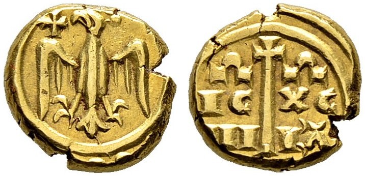 ITALIA 
 Sicilia 
 Federico II., 1197-1250. 
 Multiplo di Tari d'oro s. d., M...