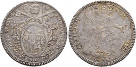 ITALIA 
 Vaticano - Stato Pontificio 
 Pio VI. 1775-1799. 
 Scudo 1780 AN VI, Roma. 26.03 g. Berman 2958. Dav. 1471. BB.