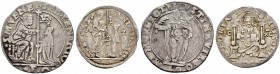 ITALIA 
 Lotto 
 Andrea Gritti, 1523-1538. Marcello s.d. Sebastiano Venier, 1577-1578. 40 Soldu con S. Giustina s.d. (2) Montenegro 350f., 705. B-BB...
