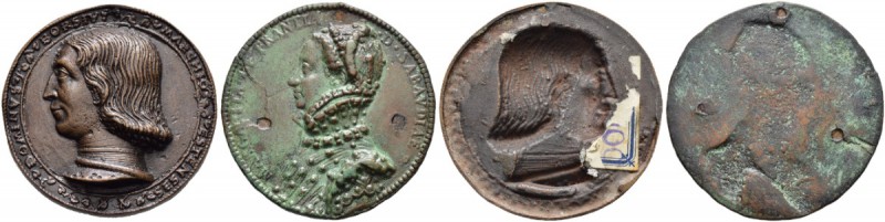ITALIA 
 Lotto 
 LOT. Savoia/Sardegna. Medaglia in bronzo (1550). (Galvano). F...