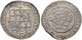 MALTA 
 Jean Levesque de la Cassière 1572-1581. 
 4 Tari o. J., Valetta. 11.50 g. R. S. 15. Selten / Rare. Sehr schön-vorzüglich / Very fine-extreme...