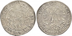 NIEDERLANDE 
 Thorn, Abtei 
 Margarethe von Brederode, 1557-1577. 
 Taler 1557. Titel Karl V. 28.18 g. Delmonte 763. Dav. 8665. Sehr selten / Very ...