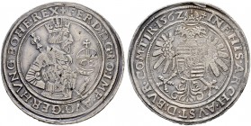 RDR / ÖSTERREICH 
 Ferdinand I. 1521-1564. 
 Guldentaler 1562, Hall. 24.46 g. M.T. 140. Dav. 33. Sehr schön / Very fine.