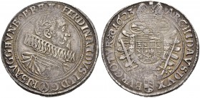 RDR / ÖSTERREICH 
 Ferdinand II. 1618-1637. 
 Taler 1623, Wien. 28.42 g. MzA p. 116. Dav. 3078. Sehr schön / Very fine.