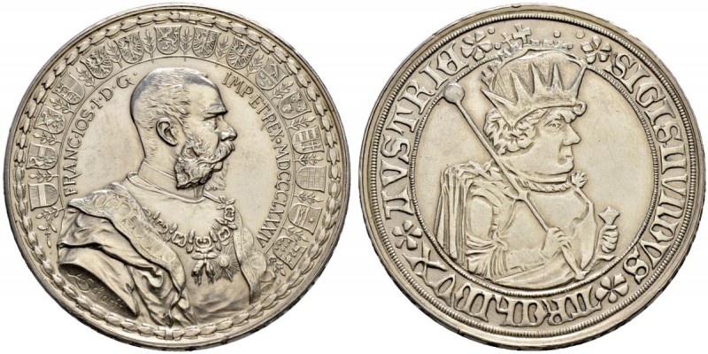 RDR / ÖSTERREICH 
 Franz Joseph I. 1848-1916. 
 Taler 1884. Zum 400jährigen Ju...