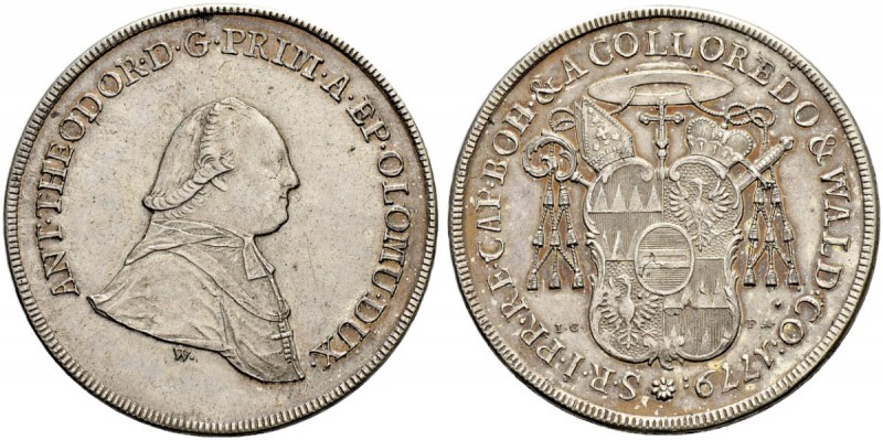 RDR / ÖSTERREICH 
 Olmütz, Bistum 
 Anton Theodor von Colloredo, 1777-1811. 
...