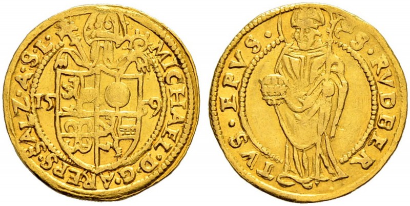 RDR / ÖSTERREICH 
 Salzburg, Erzbistum 
 Michael von Kuenburg, 1554-1560. 
 D...