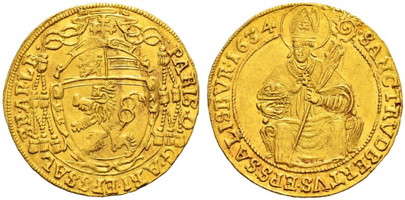 RDR / ÖSTERREICH 
 Salzburg, Erzbistum 
 Paris Graf Lodron, 1619-1653. 
 Duka...