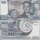 Austria: 1000 Schilling 1983, P.152 in perfect UNC condition.
 [taxed under margin system]
