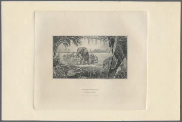 Belgian Congo: 1941, Banque Du Congo Belge - 500 Francs banknote: Essay in cold ...