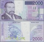 Belgium: 2000 Francs ND(1994-2001), P.151 in perfect UNC condition.
 [taxed under margin system]