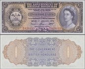British Honduras: The Government of British Honduras 2 Dollars January 1st 1973, P.29c, great note in perfect UNC condition.
 [plus 19 % VAT]
