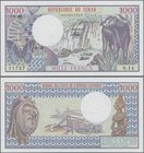 Chad: 1000 Francs 1980, P.7 in perfect UNC condition.
 [taxed under margin system]