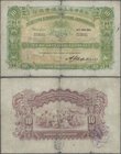 China: Hong Kong & Shanghai Banking Corporation, SHANGHAI branch, 10 Dollars 1920, P.S357A, still great condition and very rare with small margin spli...