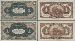 China: Set with 5 banknotes of the 1 Ruble Russo-Asiatic Bank HARBIN branch ND(1917), P.S474, all in outstanding VF+/XF condition. (5 pcs.)
 [plus 19...