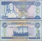 Cyprus: 20 Pounds 1992, P.56a in perfect UNC condition.
 [taxed under margin system]
