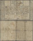 Denmark: 5 Rigsdaler Courant 1799, P.A29b, great condition for the age of the note, taped on back, lightly toned paper and tiny holes at center. Condi...