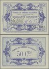 Djibouti: Chambre de Comerce de Djibouti 50 Centimes L.30.11.1919, P.23 in perfect UNC condition.
 [taxed under margin system]