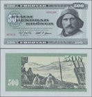 Faeroe Islands: 500 Kronur (19)78, P.22a in perfect UNC condition.
 [taxed under margin system]