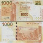 Hong Kong: Bank of China (Hong Kong) Ltd. 1000 Dollars 2013, P.345c in perfect UNC condition.
 [taxed under margin system]