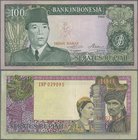 Indonesia: Irian Barat (Western New Guinea) 100 Rupiah 1960 (1963), P.R5, soft vertical fold at center, otherwise Condition: VF
 [taxed under margin ...