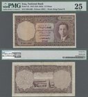 Iraq: National Bank of Iraq ½ Dinar 1947 (ND 1953), P.33, several folds and creases in the paper and lightly stained, PMG graded 25 Very Fine. Very Ra...