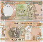 Malta: 20 Liri L.1967 (1994), P.48 in perfect UNC condition.
 [taxed under margin system]