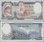 Nepal: 1000 Rupees ND(1972), P.21 in perfect UNC condition.
 [taxed under margin system]