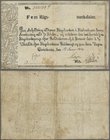 Norway: Rigsbanken i Kiøbenhavn - Christiania (Oslo) 5 Rigsbankdaler 1814, P.A13, fantastic condition for the age of the note, just a number of pinhol...
