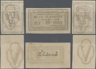 Poland: 5 Groszy 1794 with watermark “10R” (VF) and 5 Groszy without watermark (aUNC), both without signature and 4 Zlote 1794 series “U” (UNC), P.A8,...