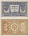 Russia: 1 Ruble 1898, P.1a with signatures PLESKE/YA.METZ. Condition: XF
 [taxed under margin system]