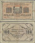 Russia: Siberia & Urals – ORENBURG 100 Rubles 1917, P.S978 in F-/F condition.
 [taxed under margin system]