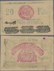Russia: Central Asia - Khorezm Soviet Peoples Republic 20 Rubles 1922, P.S1108 in VF condition.
 [taxed under margin system]
