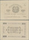 Russia: Central Asia – Ashkhabad 250 Rubles 1919, P.S1146 without underprint color. Condition: aUNC(with pinholes). Very Rare!
 [taxed under margin s...