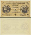 Russia: Ostland Spinnstoffwaren-Punktwertschein 5 Punkte 1944, P.NL (Grabowski RU 46b) on watermark paper in perfect UNC condition.
 [taxed under mar...