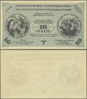 Russia: Ostland Spinnstoffwaren-Punktwertschein 10 Punkte 1944, P.NL (Grabowski RU 47b) on watermark paper in perfect UNC condition.
 [taxed under ma...