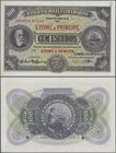 Saint Thomas & Prince: Banco Nacional Ultramarino - Provincia de S. Tomé e Principe 100 Escudos 1944 SPECIMEN, P.31s with handwritten Specimen-number ...