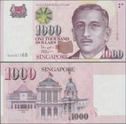 Singapore: 1000 Dollars ND(2010-18), P.51i in perfect UNC condition.
 [taxed under margin system]