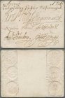 Sweden: Contribution Office and Purchasing Commission 25 Daler Silvermynt 1716, P.A62, amazing condition for this 300 years old piece of Swedish bankn...