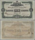 Sweden: Mälare Provinsernas Enskilda Bank 1875, P.S327, issued banknote with signatures and serial number 46781 in almost perfect condition with a few...