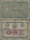 Thailand: Chartered Bank of India, Australia & China BANGKOK branch 1 Tical 1890's remainder with one signature only, P.S111r, extraordinary rare and ...