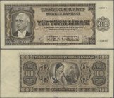 Turkey: 100 Lira L.1930 (1942), P.144a in VF/VF+ condition.
 [taxed under margin system]
