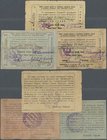 Ukraina: Smolensk (Мглинское Уҍздое Земствo) set of 3 notes containing 3, 10 and 25 Rubles 1918 Kardakov K.5.40.1-K.5.40.3, the 3 Ruble note is very s...