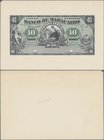 Venezuela: Banco de Maracaibo 40 Bolivares 19xx front proof, P.S212p, glued on cardboard and in UNC condition. Very Rare!
 [taxed under margin system...