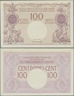 Yugoslavia: Kingdom of Serbs, Croats and Slovenes 400 Kruna on 100 Dinara ND(1919) SPECIMEN, P.19s, highly rare note in excellent condition, completel...
