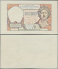 Yugoslavia: Kingdom of Serbs, Croats and Slovenes 10 Dinara 1926 uniface front proof, P.25p, almost perfect condition with a few minor creases in the ...