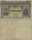 Zanzibar: The Zanzibar Government 5 Rupees August 1st 1916, P.2, extraordinary classic rarity in great and attractive original shape with a stronger c...