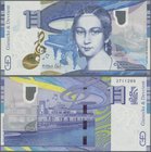Testbanknoten: Hybrid Testnote ”Clara Schumann” 2011 printed by Giesecke & Devrient with many different security features as for example a window in p...