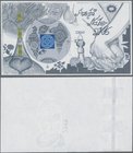 Testbanknoten: Uniface Test Note Louisenthal “Azubi Note” with segmented security thread with RollingStar security feature and watermark “2012” in UNC...