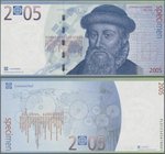 Testbanknoten: Test Note produced by Paper Mill Louisenthal, a subsidiary of Giesecke & Devrient. This note with portrait of ”Johannes Gutenberg” is o...